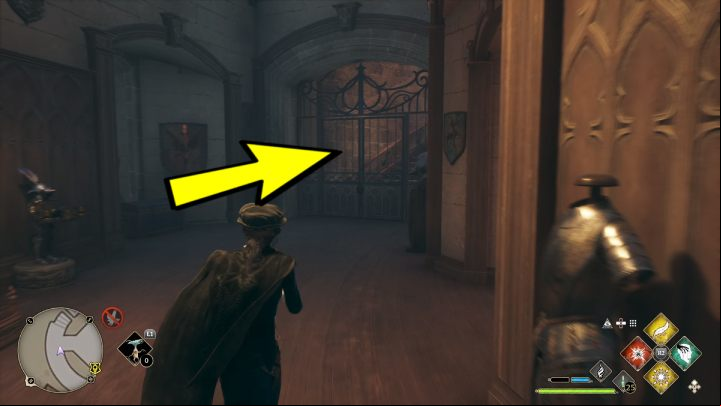 Name: Heaster's Office Gargoyle - Hogwarts Legacy: The Grand Staircase - Field guide pages - Hogwarts Legacy Guide