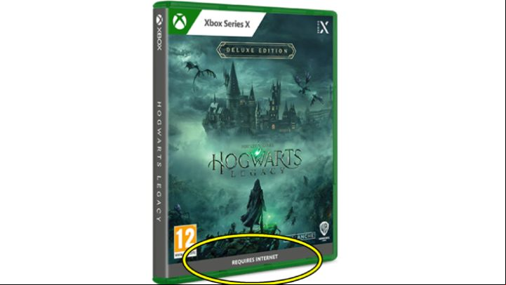 Hogwarts Legacy covers appeared in online stores, informing about the required constant Internet connection - Hogwarts Legacy: PC system requirements - Appendix - Hogwarts Legacy Guide