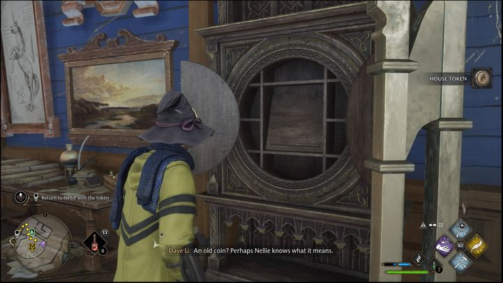 Daedalian Keys are used to unlock locked cabinets that contain House Tokens inside - Hogwarts Legacy: All Daedalian Keys - Hogwarts - Hogwarts Legacy Guide