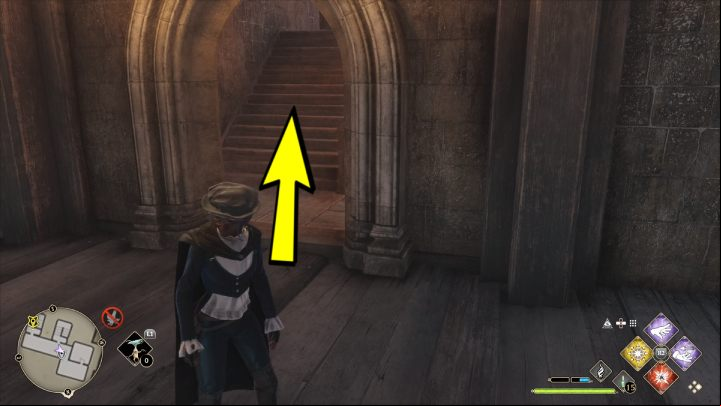 Part of the castle: The South Wing - Hogwarts Legacy: Collection Chests - Hogwarts (part 2) - Hogwarts - Hogwarts Legacy Guide