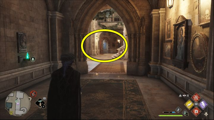 Part of the castle: The Astronomy Wing - Hogwarts Legacy: Collection Chests - Hogwarts (part 1) - Hogwarts - Hogwarts Legacy Guide