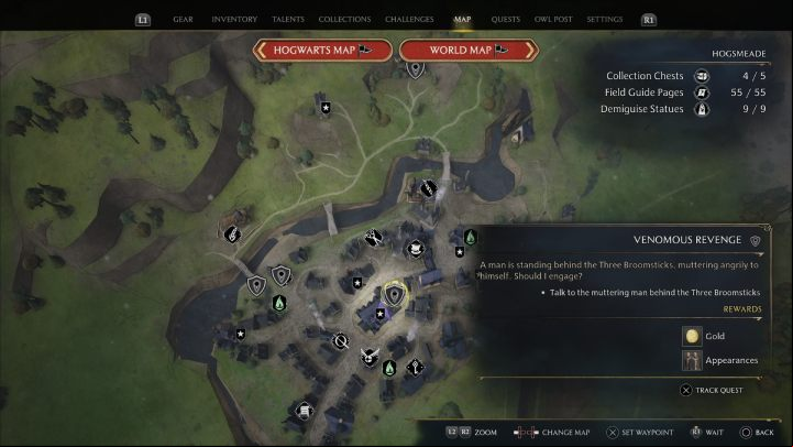 1 - Hogwarts Legacy: Venomous Revenge - Hogsmeade - Hogwarts Legacy Guide