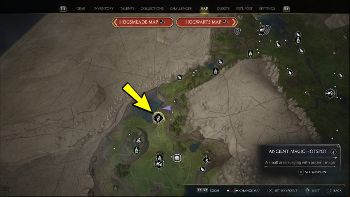 Region: Feldcroft Region - Hogwarts Legacy: Ancient Magic Hotspots Part 2 - Highlands - Hogwarts Legacy Guide