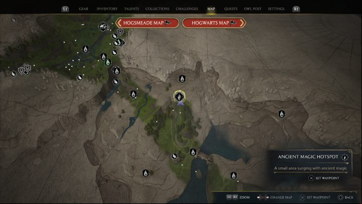 Region: Poidsear Coast - Hogwarts Legacy: Ancient Magic Hotspots Part 2 - Highlands - Hogwarts Legacy Guide