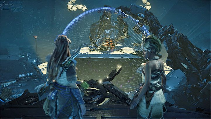 The Grimhorn is a large machine you must face during The Dying Lands main quest - Horizon Forbidden West: Grimhorn -boss, how to beat? - Bosses - Horizon Forbidden West Guide
