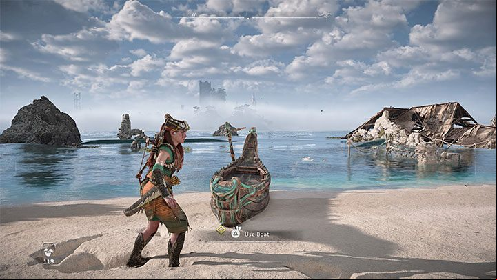 Aloy will find no one inside the cottage or in its vicinity - Horizon Forbidden West: Faros Tomb - walkthrough - Main Storyline - Horizon Forbidden West Guide