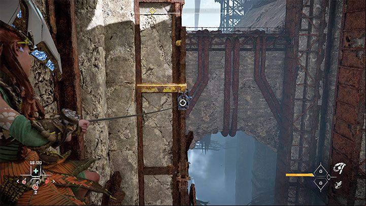 Reach the console again to turn on the elevator again - Horizon Forbidden West: Singularity - walkthrough, ending - Main Storyline - Horizon Forbidden West Guide