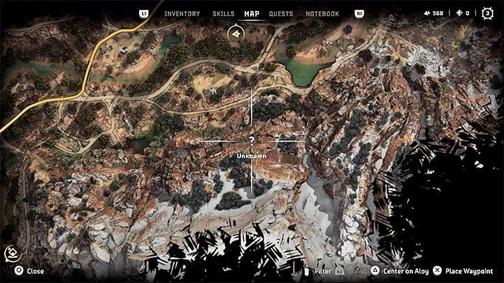 While exploring the game world, you can find a lot of locations marked with a question mark - Horizon Forbidden West: Tips and Tricks - Basics - Horizon Forbidden West Guide