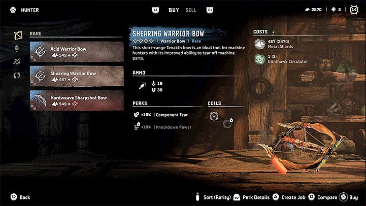 Your main ranged weapons during the game will primarily be different variations of bows and slings - Horizon Forbidden West: Are there firearms? - Combat - Horizon Forbidden West Guide
