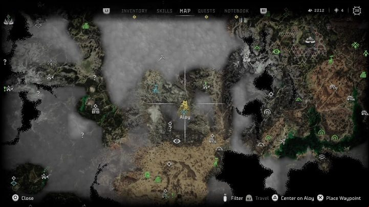 Rewards: 3 Skill Points, 4500 XP - Horizon Forbidden West: Rebel camps and outposts (The Shining Wastes) - locations - Shining Wastes - Horizon Forbidden West Guide