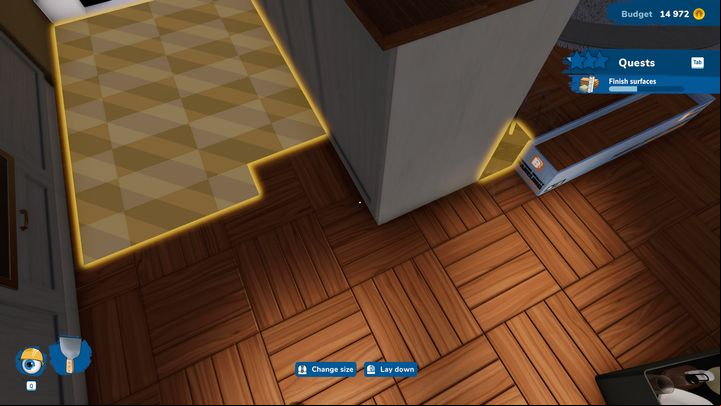 With most of the work being done, you can now proceed to painting walls, putting wallpaper and applying tiles - House Flipper 2: Recommended order of renovation actions - Basics - House Flipper 2 Guide