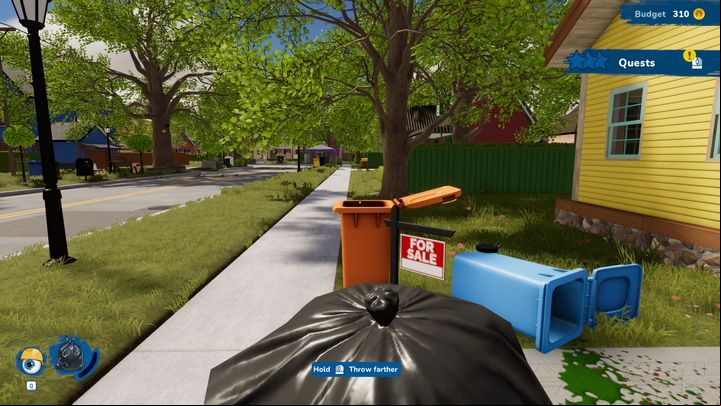 The final Cleaning action is putting trash and other unneeded items in garbage bags - House Flipper 2: Renovating Actions - Basics - House Flipper 2 Guide