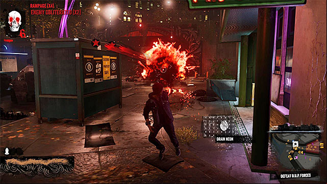 Again, you should keep an eye on the elite opponents - 7b: Fight Intolerants - Walkthrough - inFamous: Second Son - Game Guide and Walkthrough