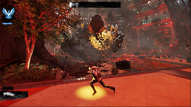 Deprive Augustine of more and more health points and try to avoid dying yourself - 17a: Expose Augustine - defeating Augustine - Walkthrough - inFamous: Second Son - Game Guide and Walkthrough