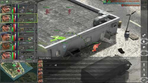 that, when we will be approaching the building from the east, tank cant have us in the range of fire - Maze - Final locations - Jagged Alliance: Back in Action - Game Guide and Walkthrough