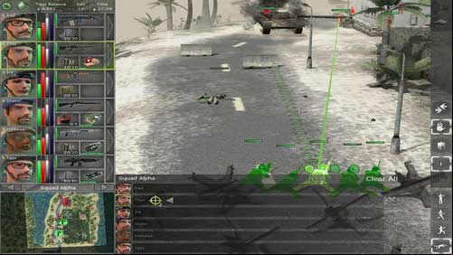 If we dont move whole squad on the beach, not its time to Static - Maze - Final locations - Jagged Alliance: Back in Action - Game Guide and Walkthrough