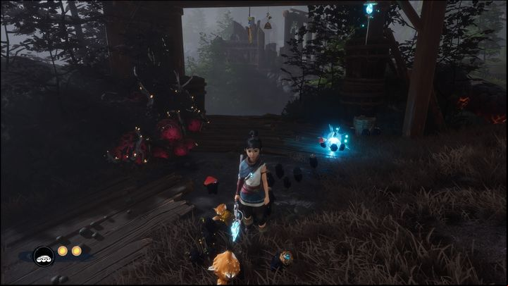 After defeating Kappa take a Forest Tear and place it on the flower, creating the original Rot form - Kenas Bridge of Spirits: Adiras Love - walkthrough - Walkthrough - Kena Bridge of Spirits Guide