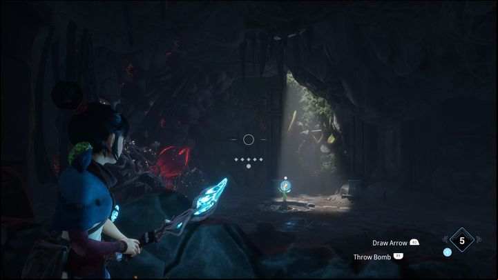 Cleanse the flower after the fight and go down - Kenas Bridge of Spirits: Adiras Love - walkthrough - Walkthrough - Kena Bridge of Spirits Guide