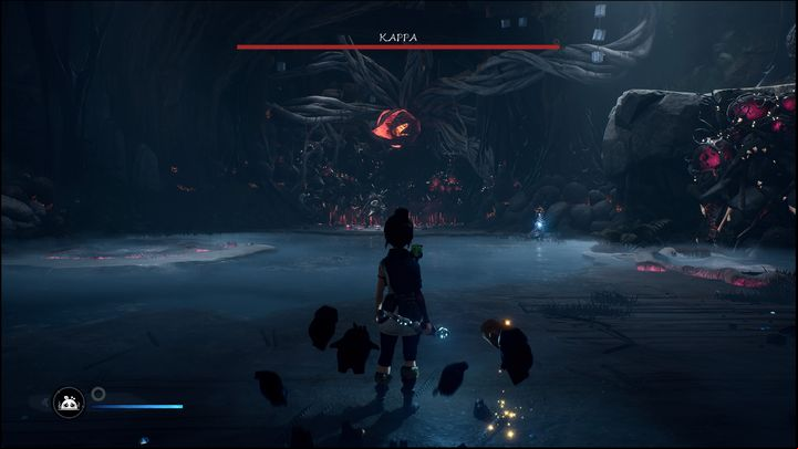 Kappa is a bit of a cowardly boss - Kena Bridge of Spirits: Kappa - boss, how to defeat? - Bosses - Kena Bridge of Spirits Guide