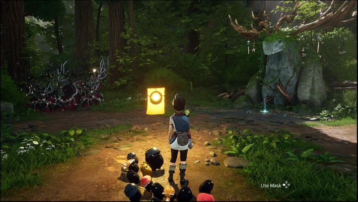 Along the way, while following the yellow ghost, you will discover a memory - Kena Bridge of Spirits: Find Rusu - walkthrough - Walkthrough - Kena Bridge of Spirits Guide
