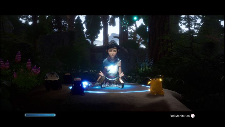 Once you have meditated, return to the location where you saw the destroyed bridge - Kena Bridge of Spirits: Taros Fear - walkthrough - Walkthrough - Kena Bridge of Spirits Guide