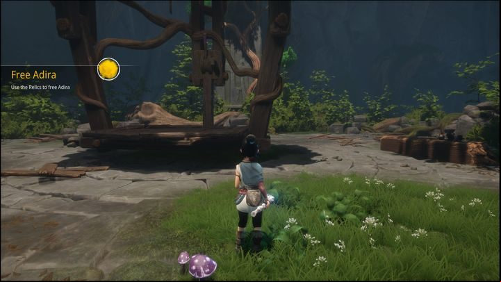 It will take you to the surface - Kena Bridge of Spirits: Free Adira - walkthrough - Walkthrough - Kena Bridge of Spirits Guide