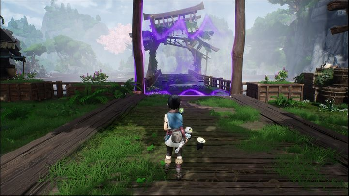 Go to the place indicated on the map - Kena Bridge of Spirits: Warrior Path - walkthrough - Walkthrough - Kena Bridge of Spirits Guide