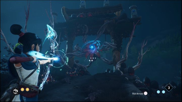 Next, you have to purify the flower - Kena Bridge of Spirits: Warrior Path - walkthrough - Walkthrough - Kena Bridge of Spirits Guide
