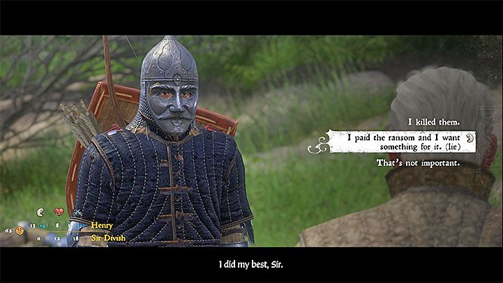Talk to Marius again and meet with Sir Divish - Kingdom Come Deliverance: Lost in the Woods - side quest walkthrough, From the Ashes DLC - Walkthrough - Kingdom Come Deliverance Game Guide