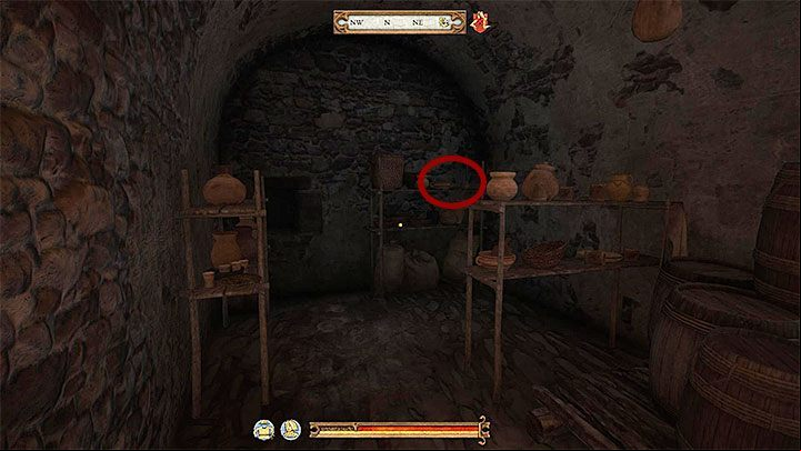The first method to get the Monastery Key is to search the storeroom adjacent to the dining room - Kingdom Come Deliverance: A Needle in a Haystack - Main quests - Kingdom Come Deliverance Game Guide