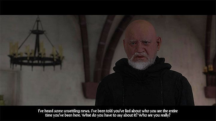Henry suspects, that the Pious is one of the novices in the monastery - Kingdom Come Deliverance: A Needle in a Haystack - Main quests - Kingdom Come Deliverance Game Guide