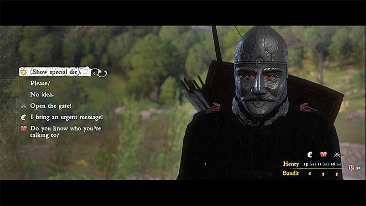 Approach the main gate - Kingdom Come Deliverance: The Die is Cast - Main quests - Kingdom Come Deliverance Game Guide