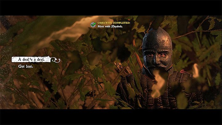 Keep running through the forest (you should take out a torch) - Kingdom Come Deliverance: The Die is Cast - Main quests - Kingdom Come Deliverance Game Guide