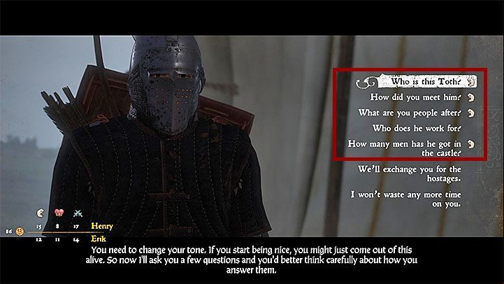You can take the opportunity to renew your strength and repair your equipment - Kingdom Come Deliverance: Cold Steel, Hot Blood, Family Values - Main quests - Kingdom Come Deliverance Game Guide