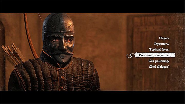 Nicodemus asks Henry if he can read - Pestilence - healing all villagers in Merhojed | Side quests in Kingdom Come Deliverance - Side quests - Kingdom Come Deliverance Game Guide