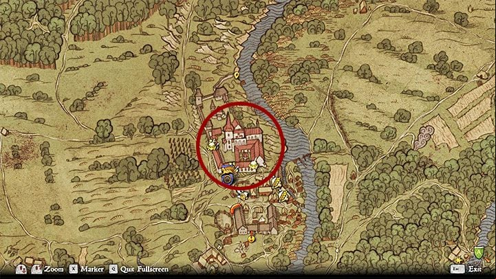 Necronomicon is kept in Sasau Monastery (that location is presented in the picture above) - Where can I find the Necronomicon in Sasau Monastery in Kingdom Come Deliverance? - FAQ - Kingdom Come Deliverance Game Guide