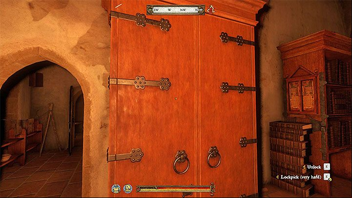 Head east and go through a few empty rooms - Where can I find the Necronomicon in Sasau Monastery in Kingdom Come Deliverance? - FAQ - Kingdom Come Deliverance Game Guide