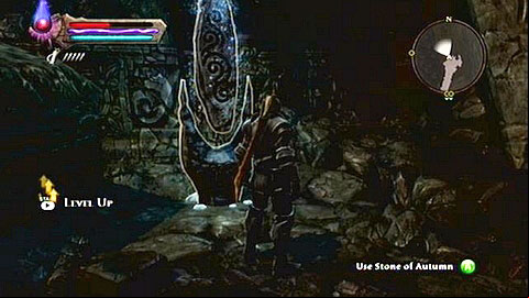 Head up through the first intersection - Kingdoms of Amalur Reckoning: Fall, Dalentarth - Lorestones - Lorestones - Kingdoms of Amalur: Reckoning Game Guide & Walkthrough