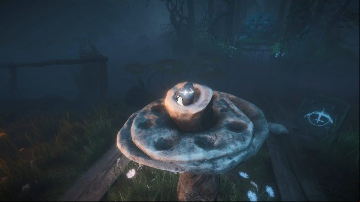 The first stone can be placed next to the bower - Solutions to puzzles in Lower Garden - Walkthrough - Lower Garden - Lake Ridden Game Guide