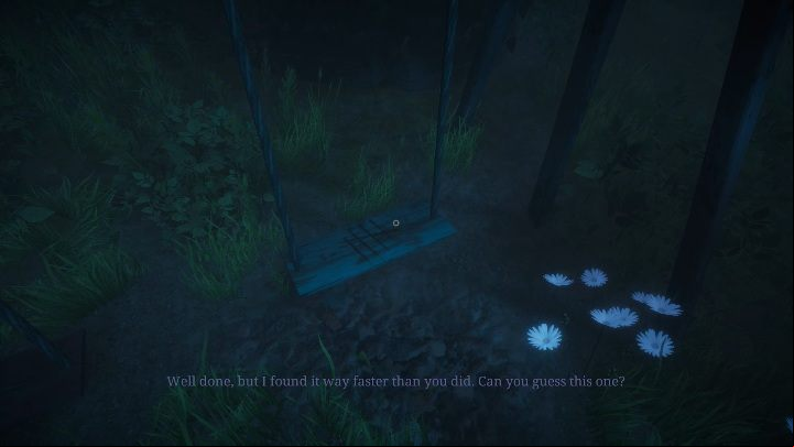 Once the conversation with the invisible character is over, you must keep going across the path - Upper Garden - Lake Rdden - Walkthrough - Upper Garden - Lake Ridden Game Guide
