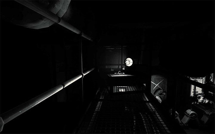 Keep moving through the engine room - ignore the mannequins - Escape and the engine room | Layers of Fear 2 walkthrough - Act 2 - The Hunt - Layers of Fear 2 Guide