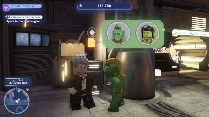 1 - LEGO Skywalker Saga: Dancing with the Star Wars - walkthrough - Coruscant - Uscru district - LEGO Skywalker Saga Guide