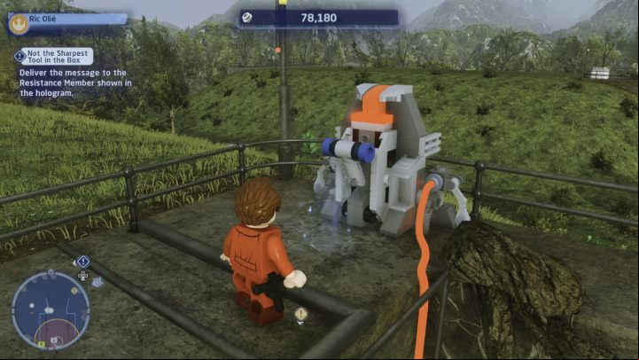 1 - LEGO Skywalker Saga: Not the Sharpest Tool in the Box - walkthrough - DQar resistance base - LEGO Skywalker Saga Guide