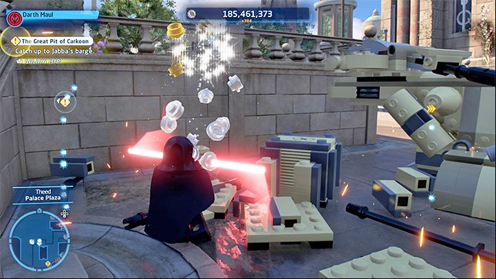 1 - LEGO Skywalker Saga: Theed - a list of all puzzles (part 2) - Naboo - LEGO Skywalker Saga Guide