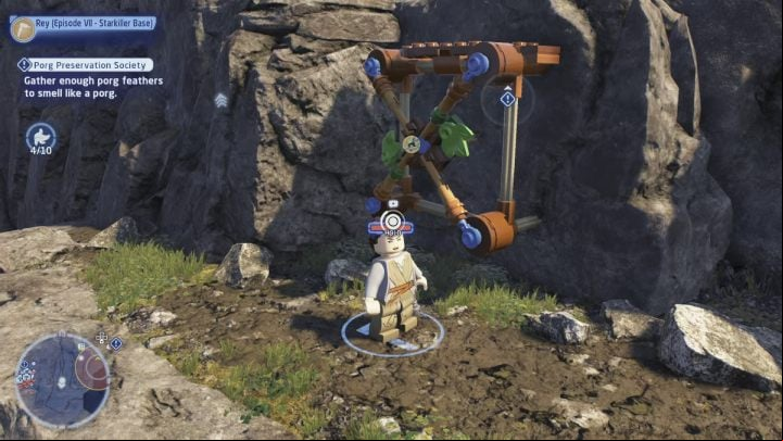 1 - LEGO Skywalker Saga: Porg Preservation Society - walkthrough - Ahch-To - Island with a temple - LEGO Skywalker Saga Guide