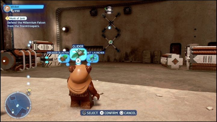 The first collectible is available as soon as you enter the level - LEGO Skywalker Saga: A New Hope - list of collectibles and rewards - Minikits - LEGO Skywalker Saga Guide