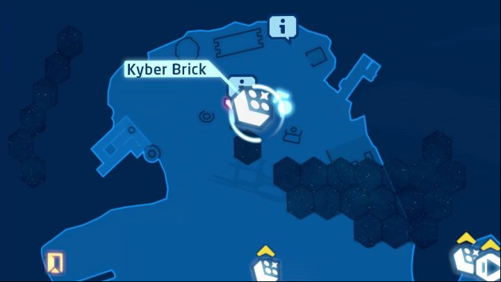 Collectible: Puzzle - Kyber Brick - LEGO Skywalker Saga: Niima Outpost - list of all puzzles - Jakku - LEGO Skywalker Saga Guide