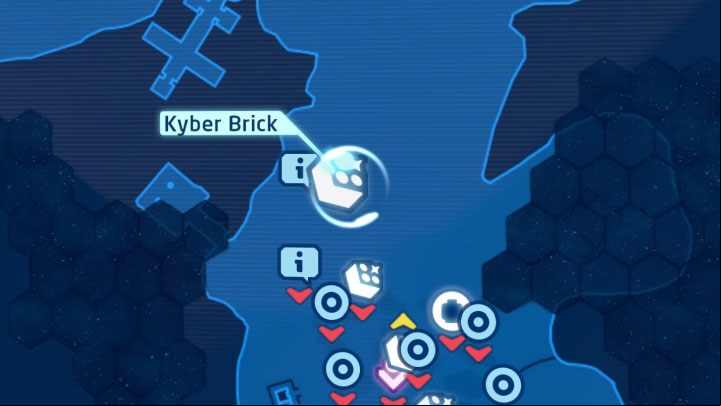 Collectible: Puzzle - Kyber Brick - LEGO Skywalker Saga: Niima Outpost - list of all puzzles - Jakku - LEGO Skywalker Saga Guide
