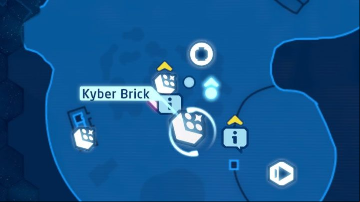 Collectible: Puzzle - Kyber Brick - LEGO Skywalker Saga: Niima Outpost - list of all puzzles - Jakku - LEGO Skywalker Saga Guide