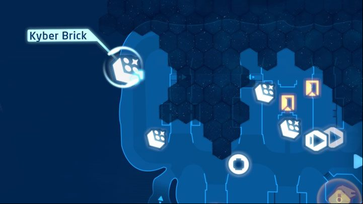 Collectible: Puzzle - Kyber Brick - LEGO Skywalker Saga: Resistance Base - list of all puzzles - DQar - LEGO Skywalker Saga Guide